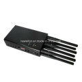 6 Antennas High-Power Portable GSM 3G/4G (LTE+WIMAX) Jammer